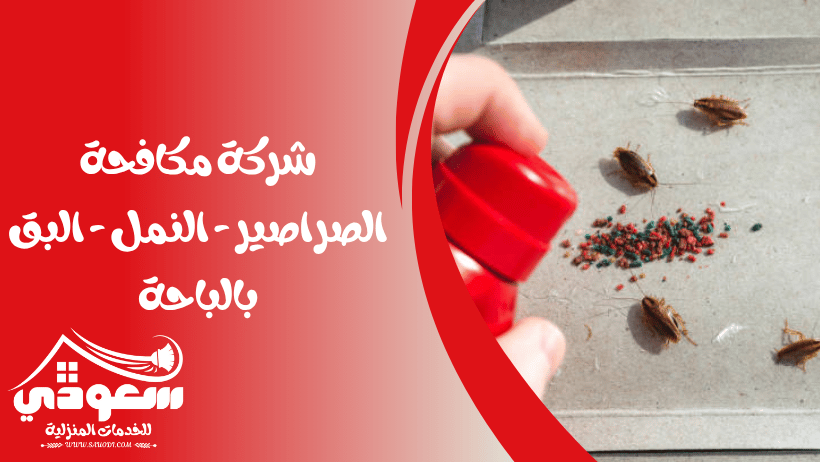 شركة مكافحة النمل - الصراصير - البق بالباحة